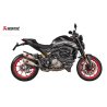 Silenciador Slip-On Line homologado akrapovic MONSTER S-D9SO17-HCQT
