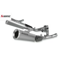 Silenciadores Titanium Slip-On Line akrapovic VMAX 2009 S-Y17SO1-HBAV