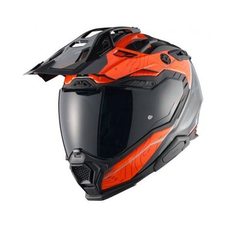 casco trail NEXX Helmet X.WED3 FURKA CARBON naranja