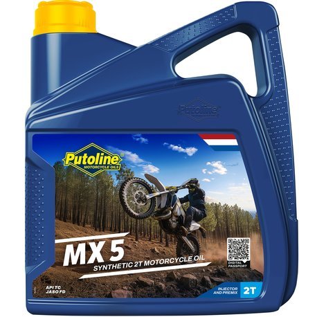 aceite Putoline MX5- 4L 2 tiempos