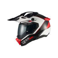 casco nexx X.Rally Raid blanco-ROJO