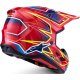 casco alpinestars sm7 cast rojo
