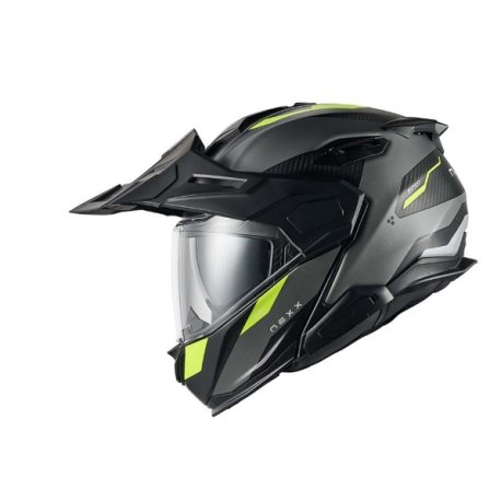 casco NEXX Helmet X.Lifecountry terra gris-neon amarillo