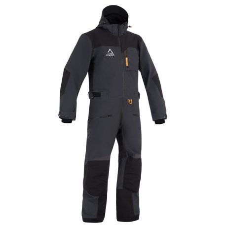 Mono AMOQ Rocket V3 Gris oscuro/Negro/Amarillo para nieve