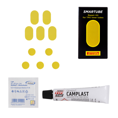 KIT DE PARCHES SMARTUBE (10 UDS + PEGAMENTO) pirelli
