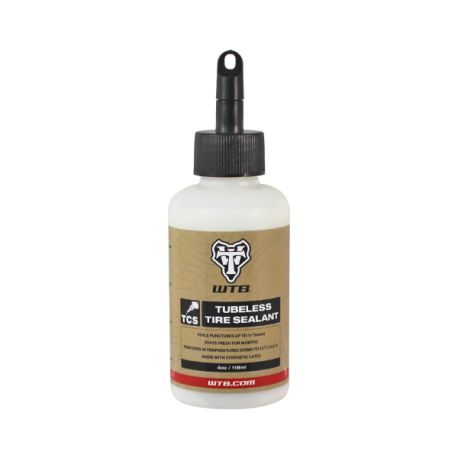 sellador tubeless wtb 118ml con tapa inyectora y herramienta para nucleo de valvula