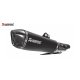 Silenciador Slip-On Line SCOOTER homologado akrapovic KYM AK550 2017-2020 S-KY5SO1-HRAASSBL
