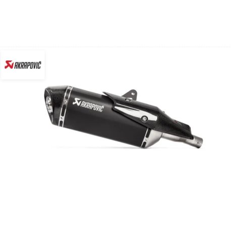 Silenciador Slip-On Line SCOOTER homologado akrapovic TI/CF BK X-ADV750/FORZA BLK S-H7SO4-HRTBL/1