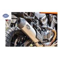 SILENCIADOR SLIP-ON EC PAN AMERICA homologado STAINLESS/CARBON 550-1080