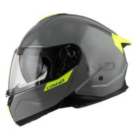 Casco modular nzi COMBI 3 duo solid nouveau nardo grey