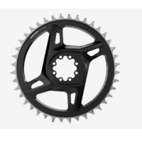 sram plato road (axs) x-sync 40t dm black silver red / force e1 (inclu 8 torns)