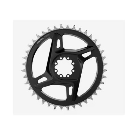 sram plato road (axs) x-sync 40t dm black silver red / force e1 (inclu 8 torns)