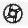 sram plato road (axs) x-sync 40t dm black silver red / force e1 (inclu 8 torns)