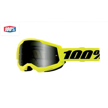 gafas 100% strata 2 neon yelow 50030-00005