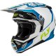 Casco FLY RACING Formula CP Charge - blanco/azul/negro