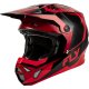Casco FLY RACING Formula CP Charge rojo-negro