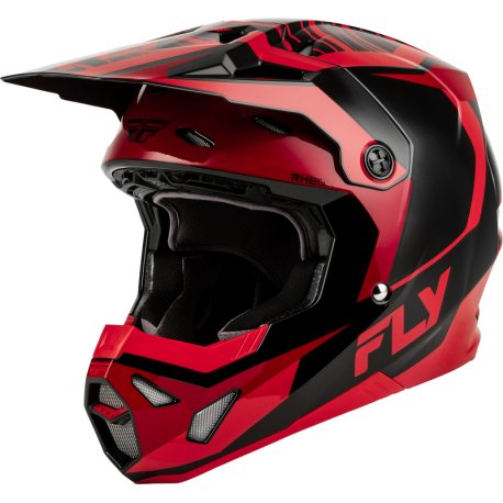 Casco FLY RACING Formula CP Charge rojo-negro