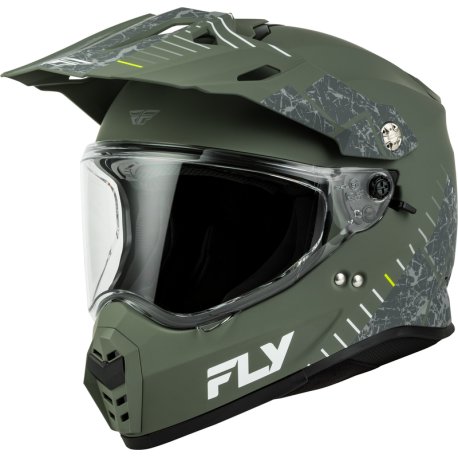 Casco FLY RACING Trekker - Matte Sage-gris