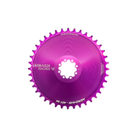 plato leonardi aero cx/gravel sram 8 tornillos 1*11/12 42 dientes morado