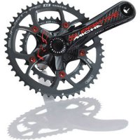 Miche Supertype Juego De Bielas 34/50T 11V 170mm Carbono - Negro