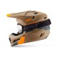 Kit Casco + Gafas Moto 3.5 Marrón Khaki