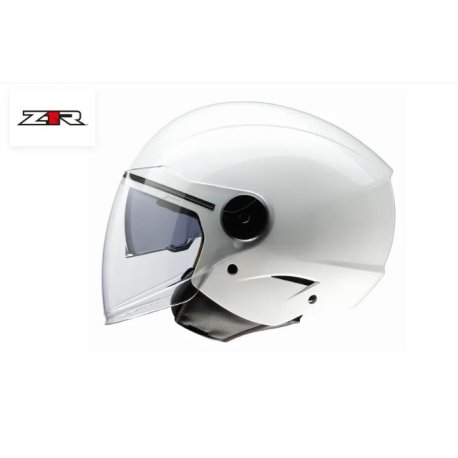 casco jet zir scuzzi white