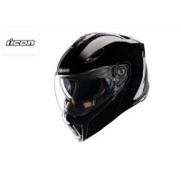 Casco modular Threshold Solid negro brillo