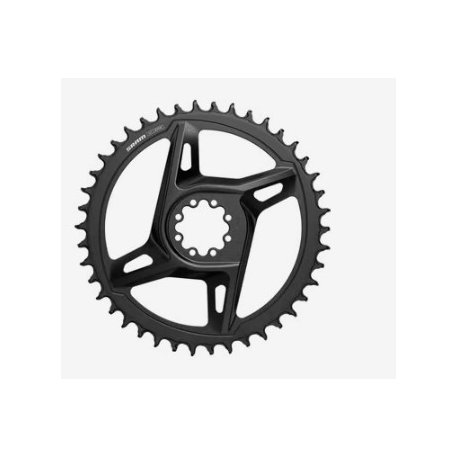 sram plato road (axs) x-sync 42t dm black silver red / force e1 (inclu 8 torns)