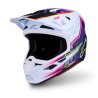 casco alpinestars sm7 blaster purpura-rosa