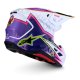 casco alpinestars sm7 blaster purpura-rosa