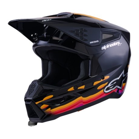 casco alpinestars sm3 force negro