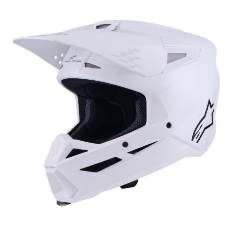 Casco cross alpinestars sm3 blanco
