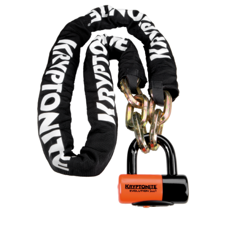antirrobo kryptonite evolution series 4 170 cm negro-naranja