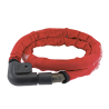 candado cable reforzado wag PITONE Ø 22 rojo