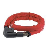 Candado de cable wag reforzado pitone Ø 25 - NEGRO