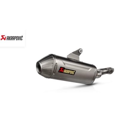Silenciador Slip-On Line STREET akrapovic ITANIUM CFMOTO 800MT-X S-CF8SO3-HFTT