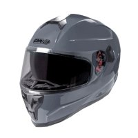 Casco Moto Integral Gari G80 Pinlock Trend gris nardo