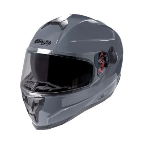 Casco Moto Integral Gari G80 Pinlock Trend gris nardo