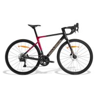 Bicicleta carretera Rockbros FLR-W3 negro-rojo