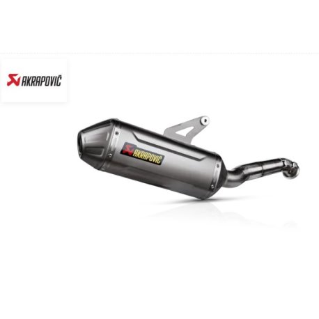 Silenciador Slip-On Line STREET akrapovic Homologado TITANIUM CFMOTO 800MT 2024-2026 S-CF8SO4-HFTT