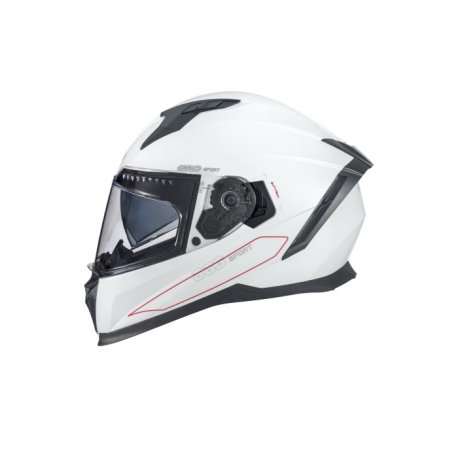 Casco Moto Integral garibaldi Gari G83 Sport Blanco perla
