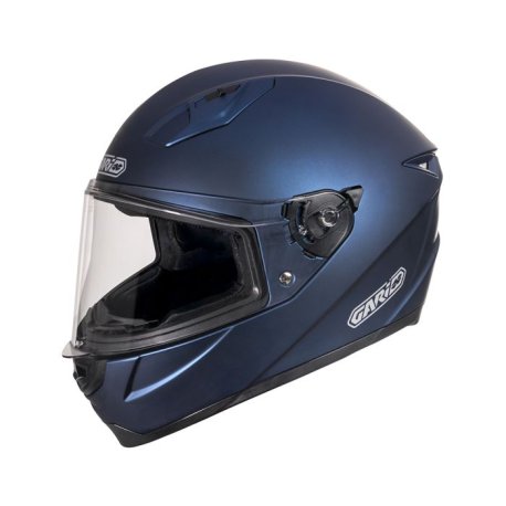 Casco Moto Integral garibaldi Gari G60 azul mate