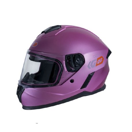 Casco Moto Integral Gari G06 Junior fucsia talla 51-52cm