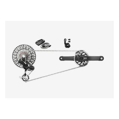 grupo sram eagle axs xx t-type powermeter eje q174 cl55 dub mtb wide 170 32t