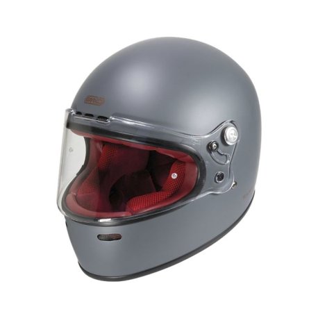 Casco Moto Integral Garibaldi G07X Fiberglass gris nardo mate