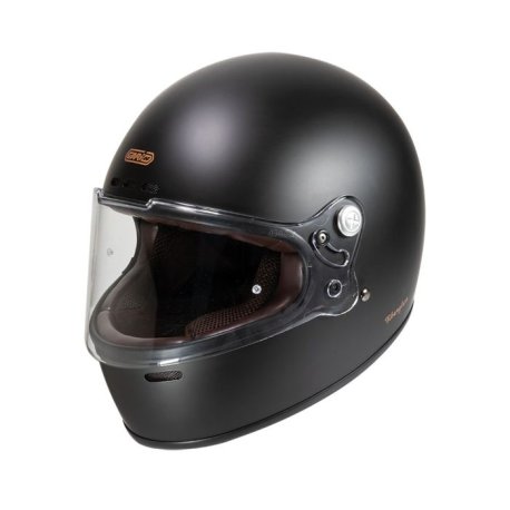 Casco Moto Integral Garibaldi G07X Fiberglass negro mate