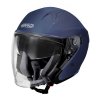 Casco Moto Jet Garibaldi Gari G40 Sunvisor azul mate