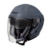 Casco Moto Jet Garibaldi Gari G40 Sunvisor gris