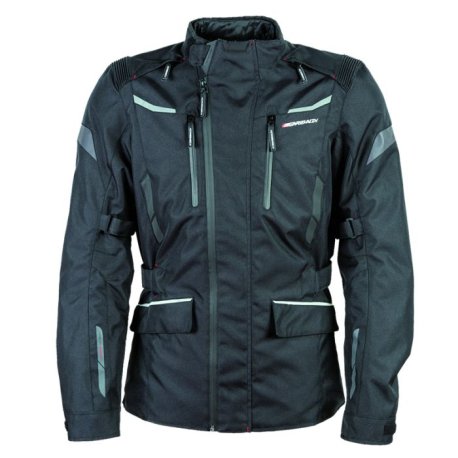 Chaqueta Moto Textil Impermeable Garibaldi Urbansport negro