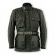 Chaqueta Moto Textil Impermeable Garibaldi Heritage verde